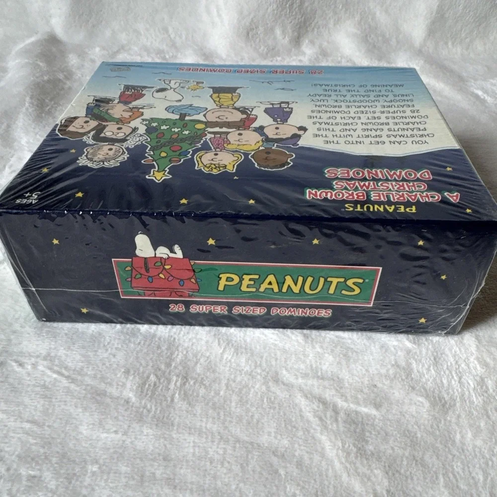 2007 Peanuts A Charlie Brown Christmas Dominoes New In Box